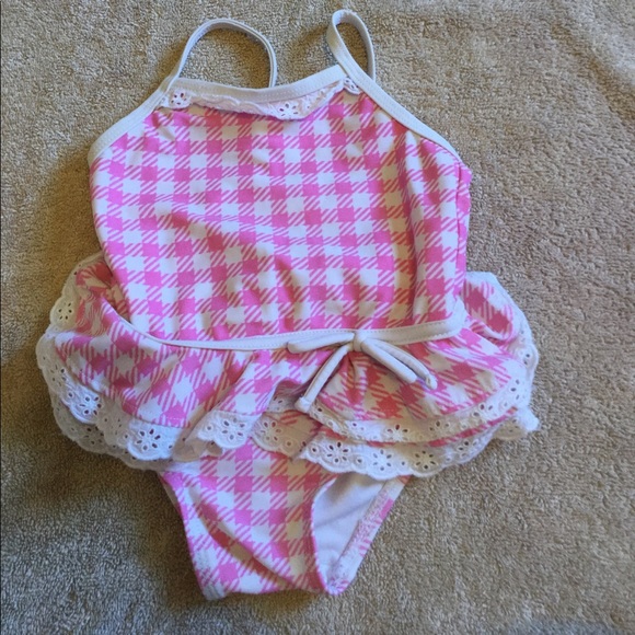 Cute baby bathing suit. 12 months. - Picture 1 of 1