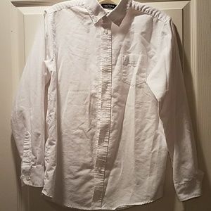 Boys white Nautica dress shirt