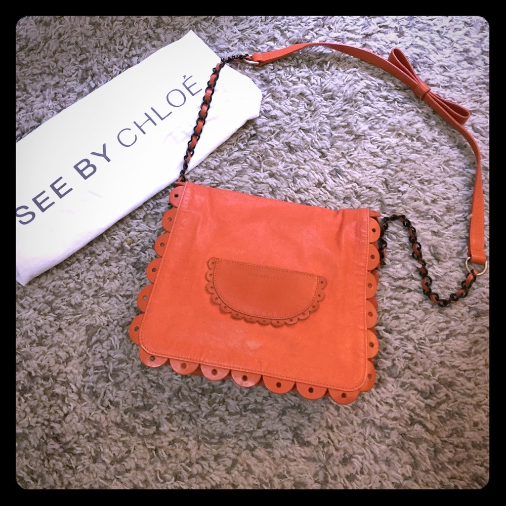 SEE BY CHLOÉ scallop cross-body bag