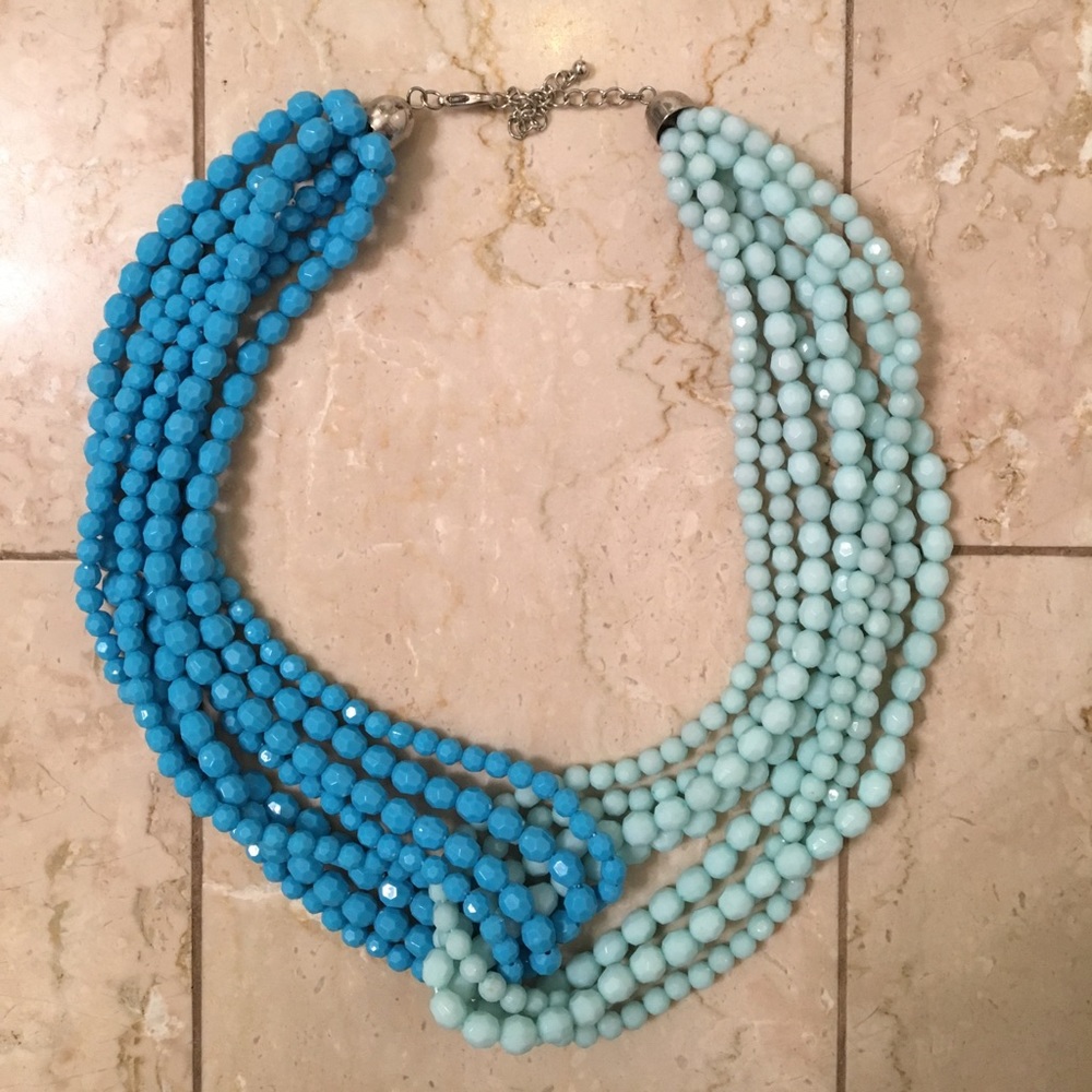 Wrap bead necklace