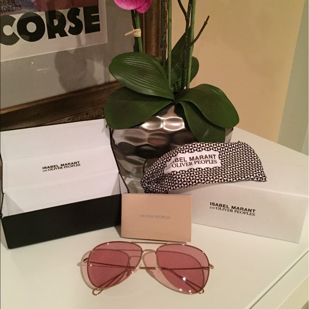 Oliver Peoples/ Isabel Marant Matt Aviators