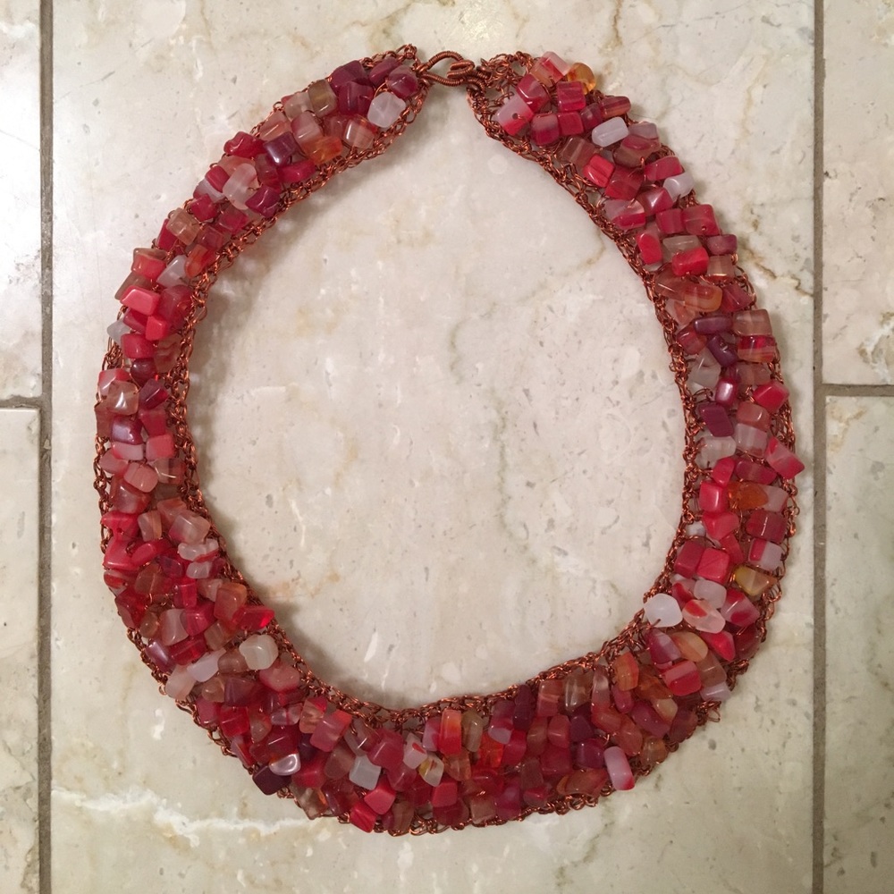 Beaded choker