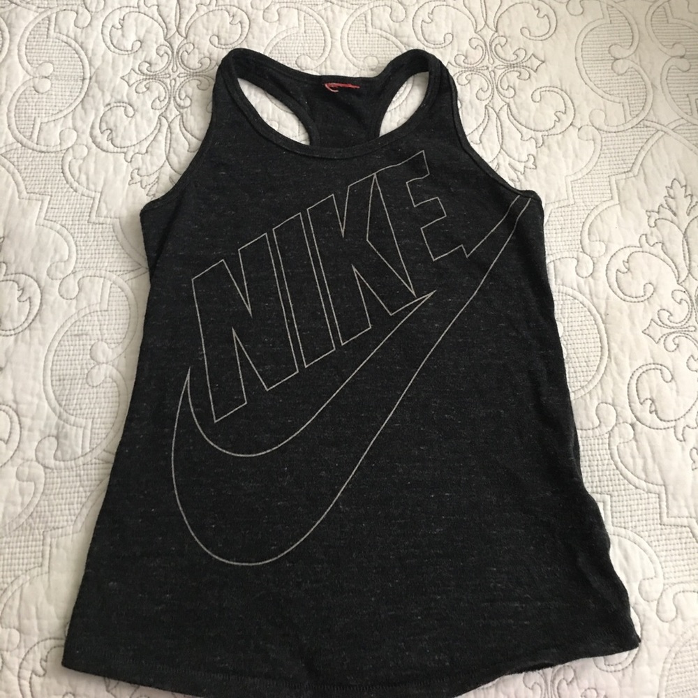 Girls soft Nike racer-back tank top