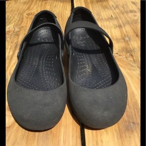 REDUCED! Mary Jane style Croc shoes