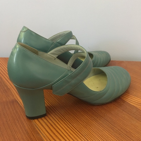 Marc Jacobs Blue Leather Heels (made in italy) - Picture 4 of 6