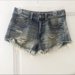 High Waisted Cutoff Shorts