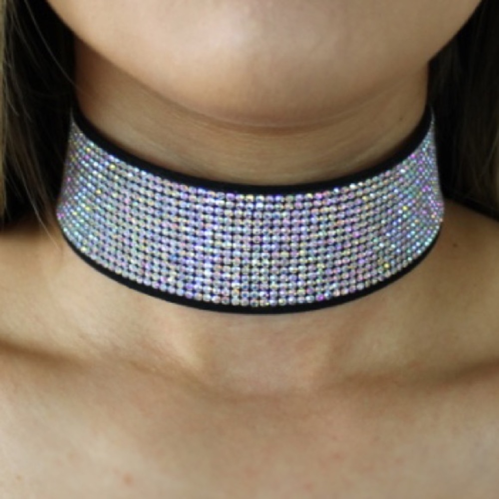 Diamond Rhinestone Choker