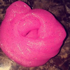 Pink Glitter slime