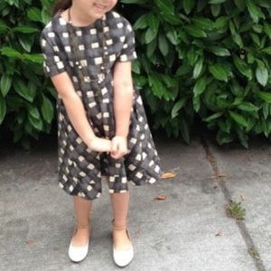 High End Designer Marni Girls Cotton Dress -size 4