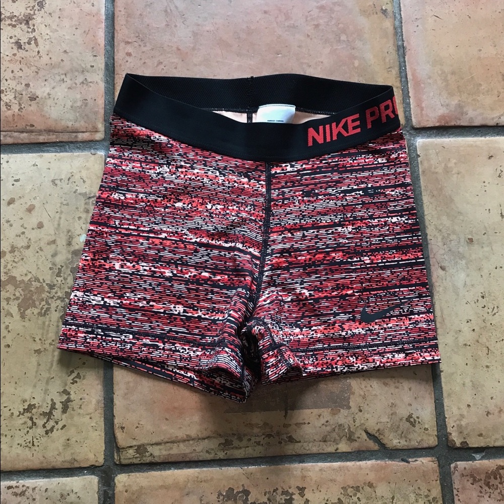 Nike dry fit spandex shorts