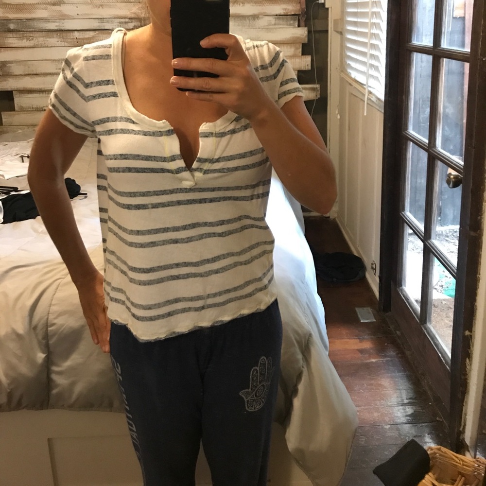 Free people loose fitting  tee shirt