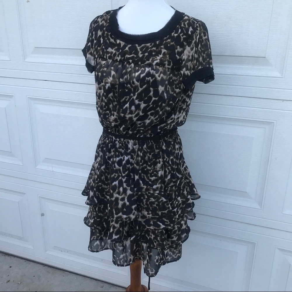 Converse one star leopard print dress!