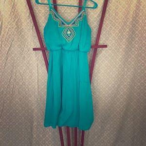 Maurice's Teal Dress
