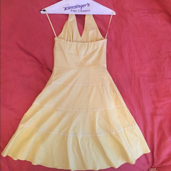 BCBG MaxAzria Yellow Sundress - Picture 2 of 3