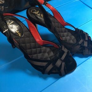 Cole Haan Velvet heels