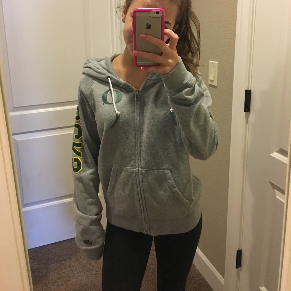 Nike Oregon Duck Zip-Up Hoodie