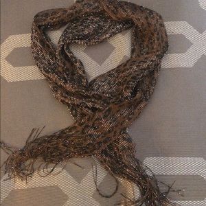Skinny Leopard Scarf