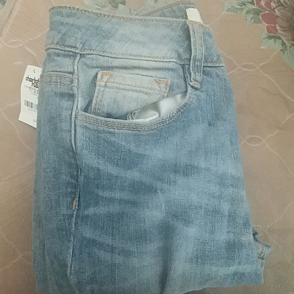 Brand New Charlotte Russe Ripped Skinny Jeans