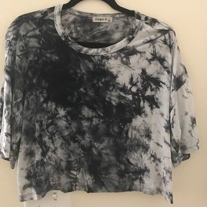Tie dye crop top from T.J. Maxx