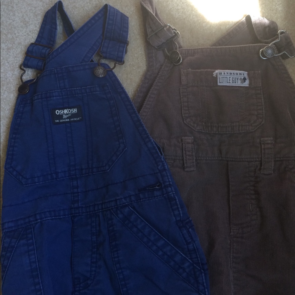 Boys overalls bundle