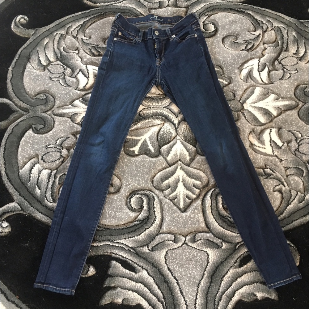 7 For all mankind "the Skinny" jeans
