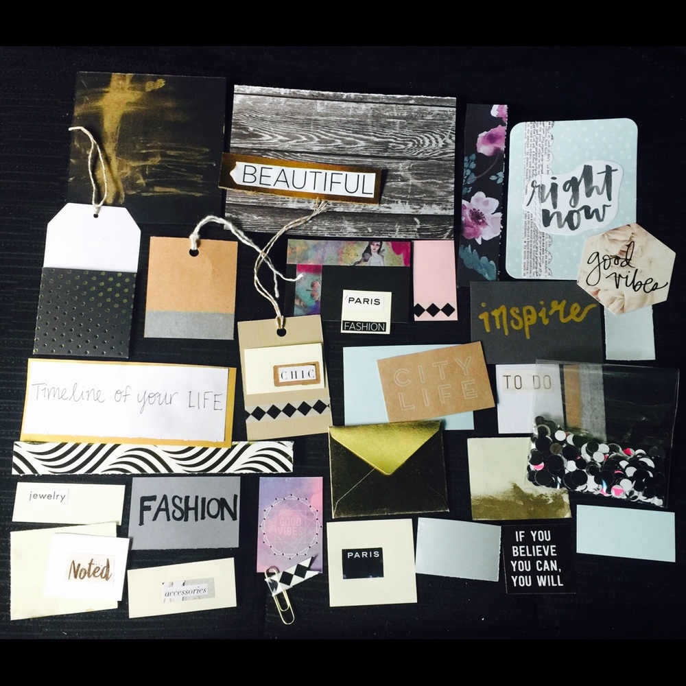 Fashion scrapbook kit