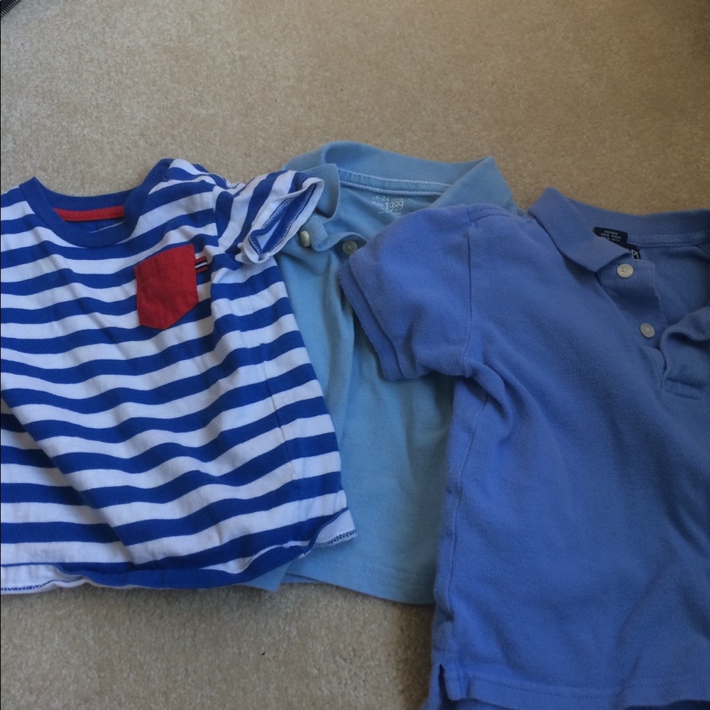 Toddler boys shirt bundle