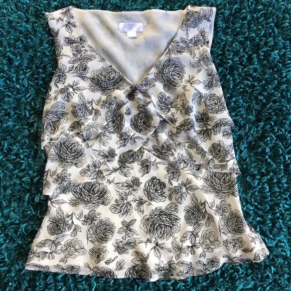 LOFT Tops - Ann Taylor LOFT side zip sleeveless work shirt