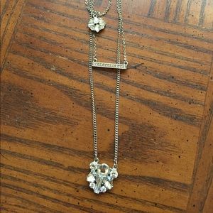 **5 for $15** Rhinestone necklace trio