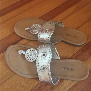 Size 8 Platinum Sandals