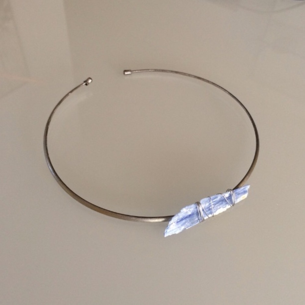 Kyanite Choker Wire Wrap