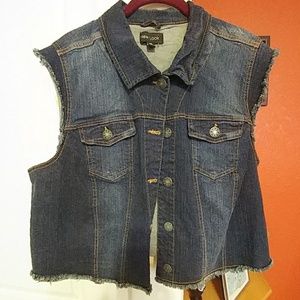Plus Size Jean Jacket