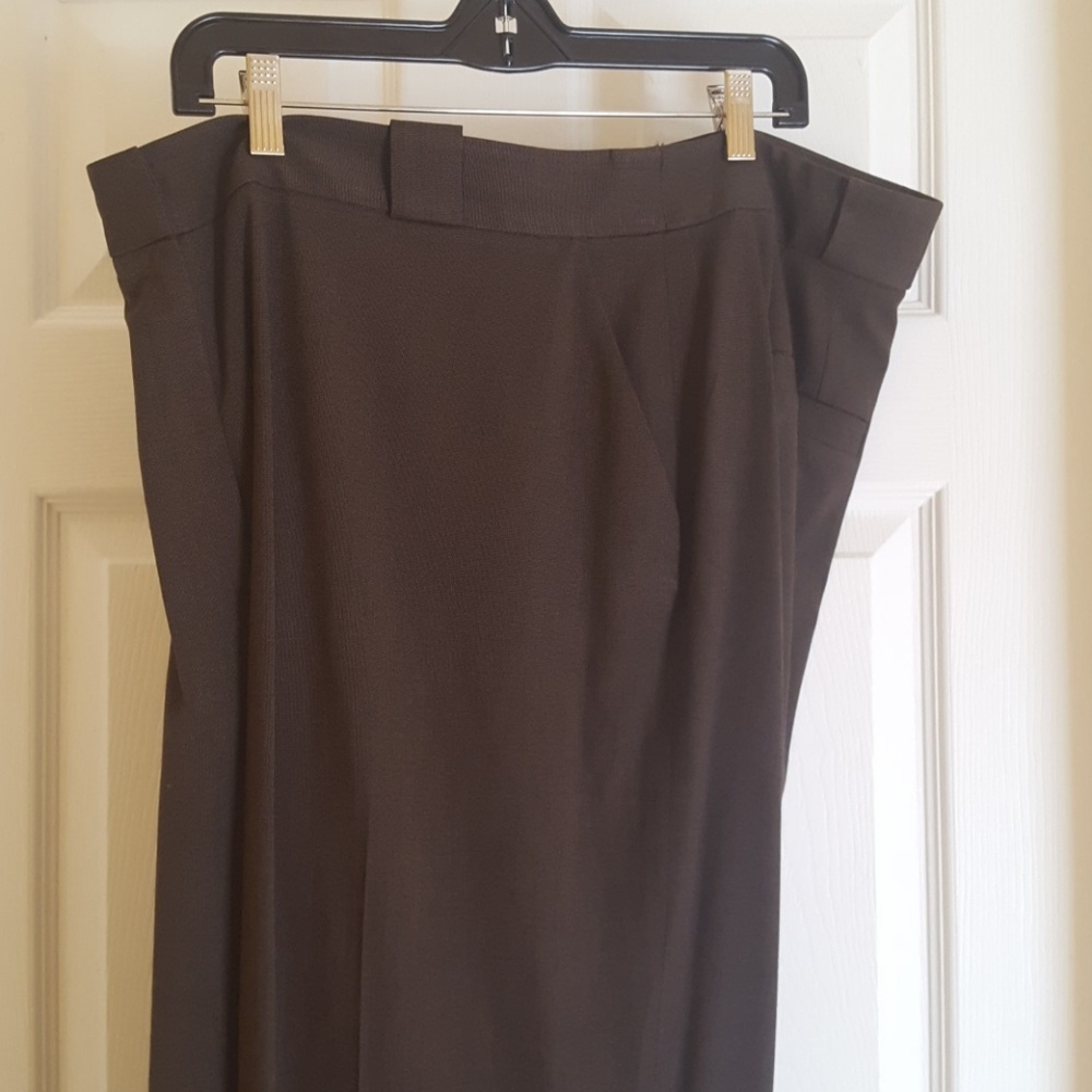 Brown Plaid Trousers