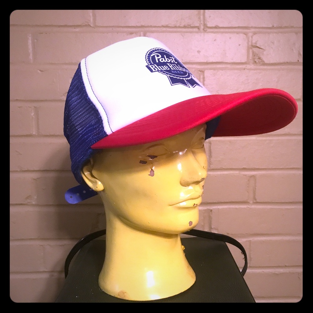 Pabst Blue Ribbon Classic Mesh Trucker Cap