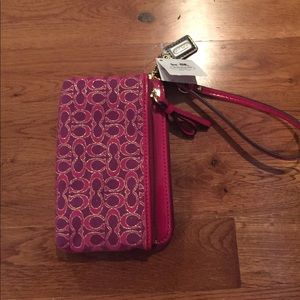 Coach wristlet