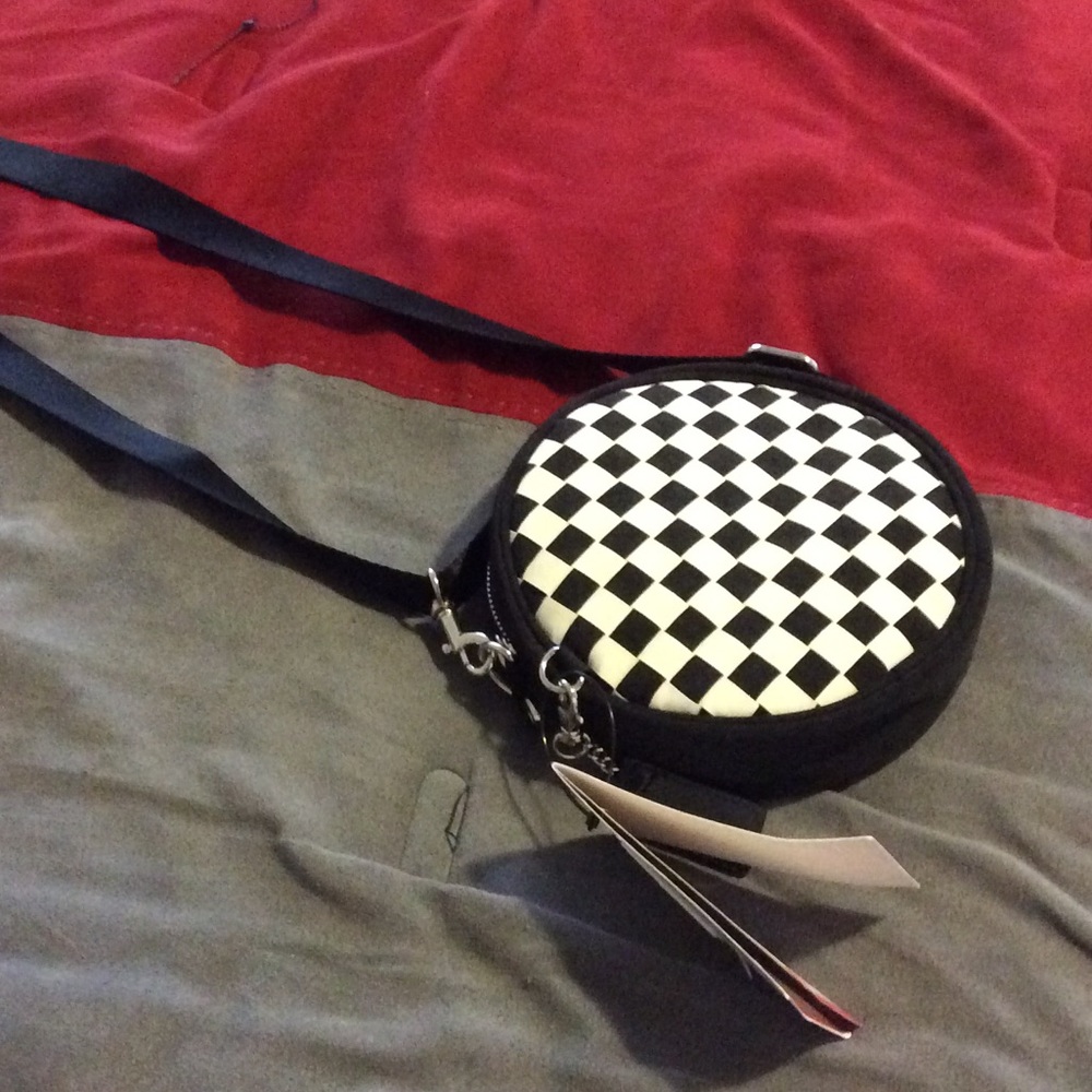 Checkered Crossbody purse NWT!