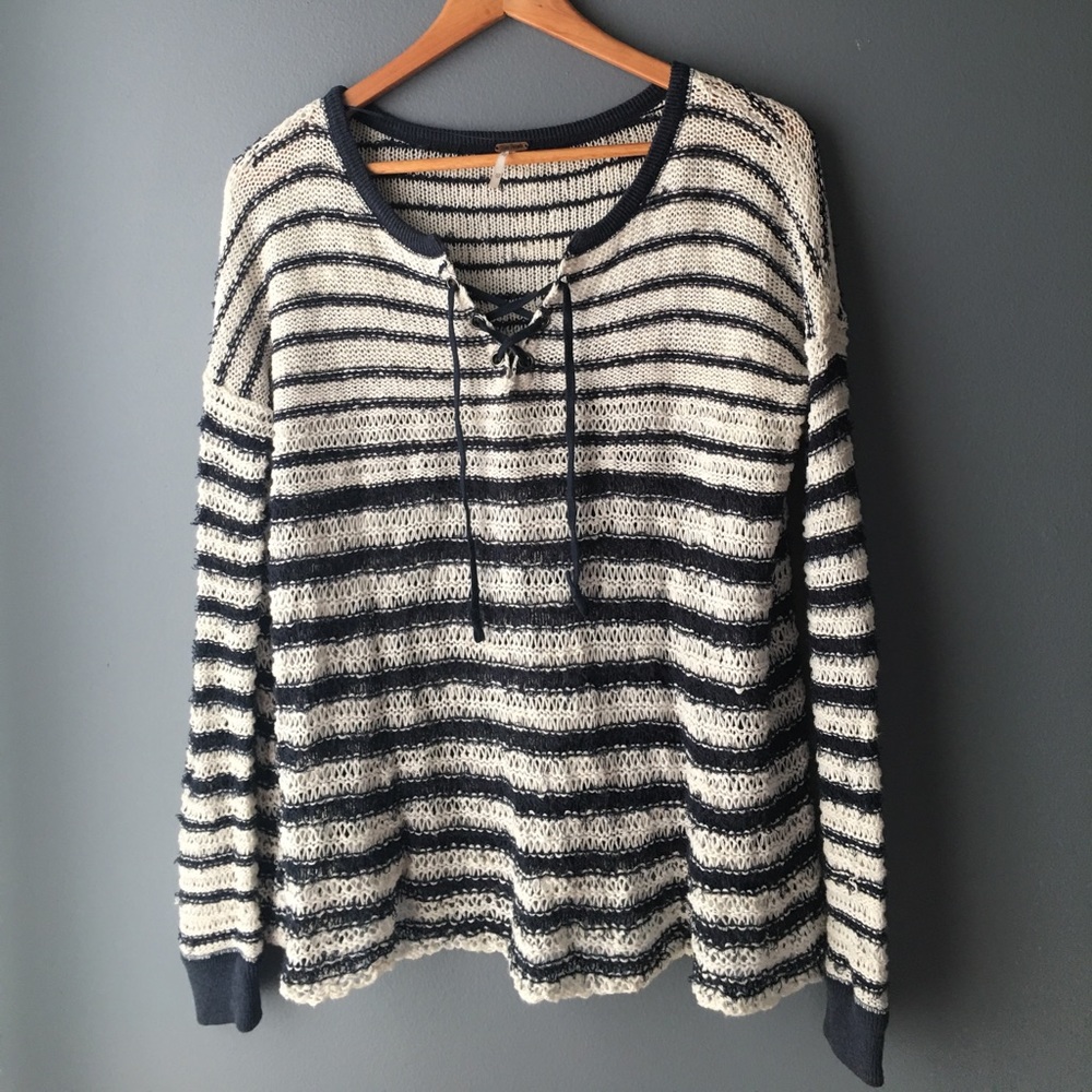 Knit Free People sweater.