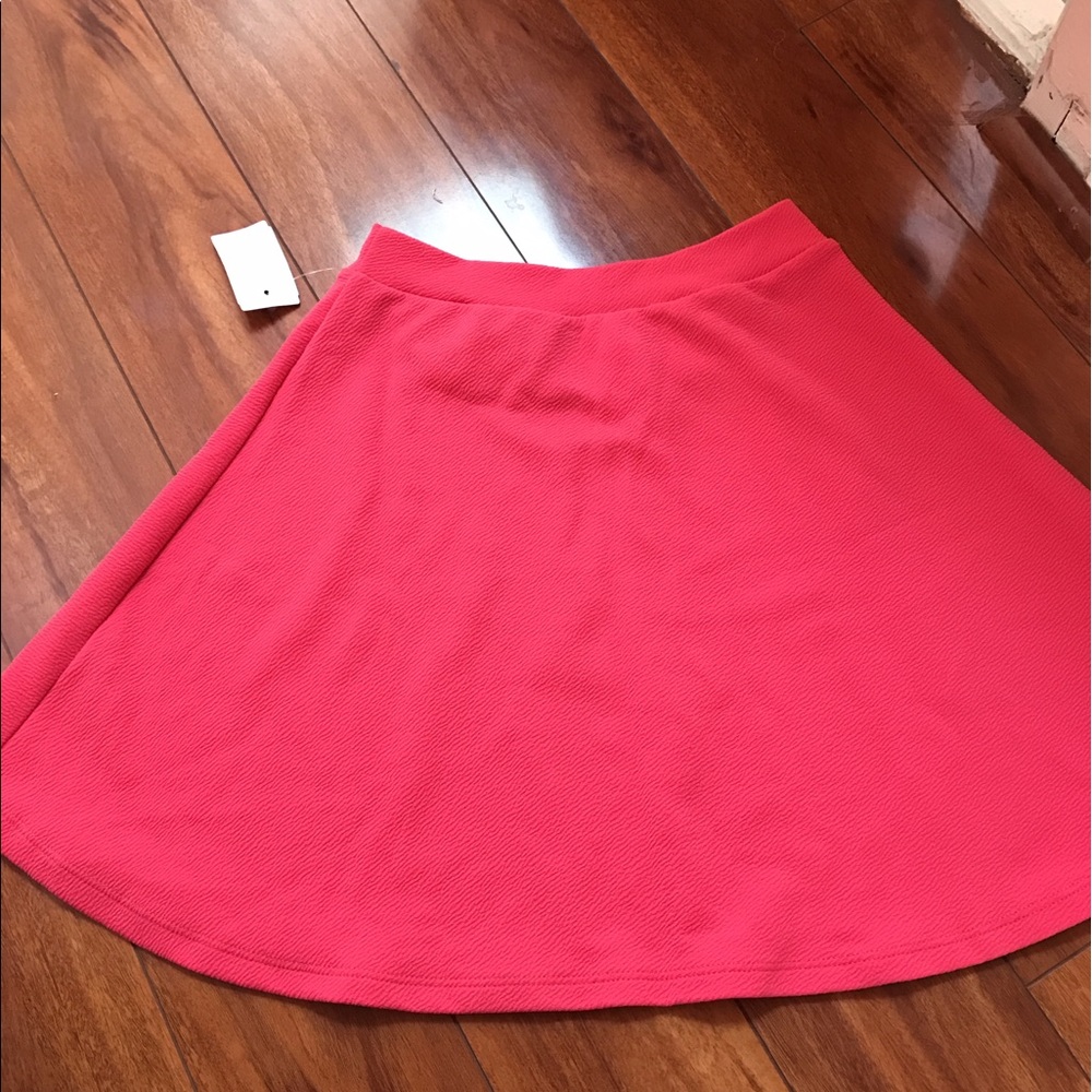Pink Skater Skirt