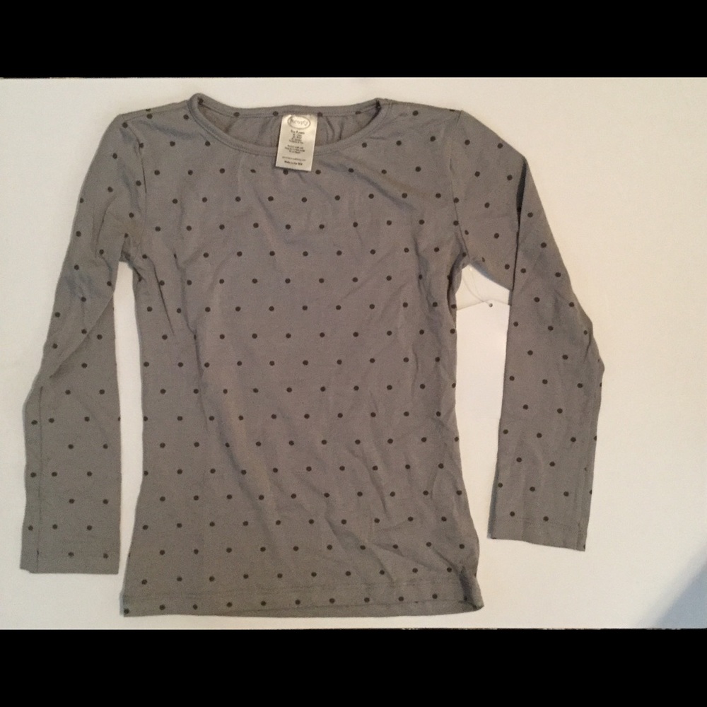 Persnickety Gray Dot Tee