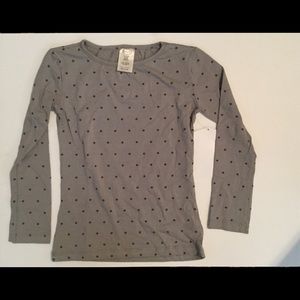 Persnickety Gray Dot Tee