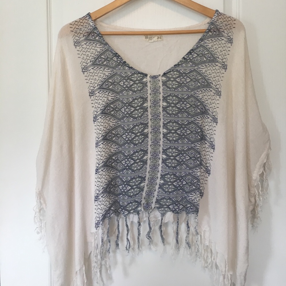 fringe poncho