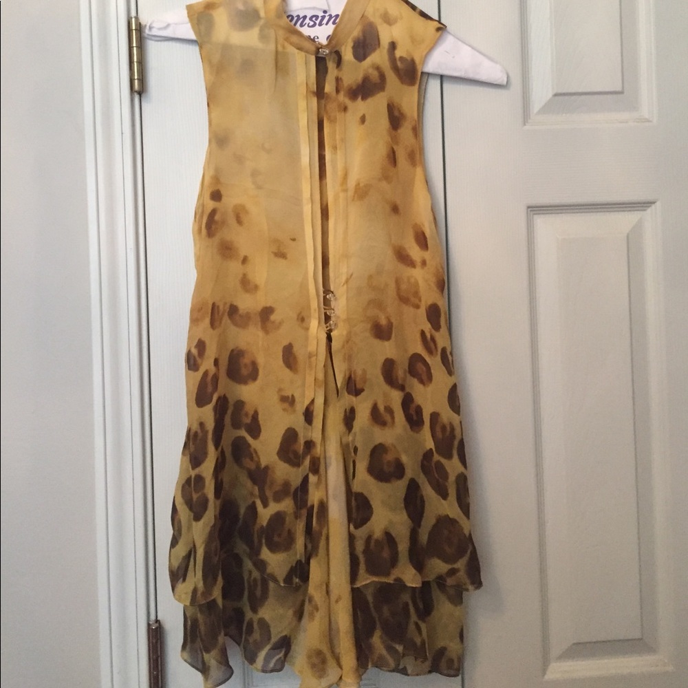 Tuleh Silk Yellow Shirt