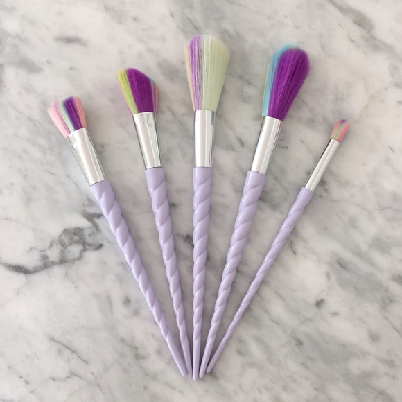 🦄Unicorn Brushes (Set of Five) 🦄 - Picture 2 of 6