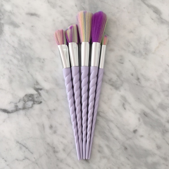🦄Unicorn Brushes (Set of Five) 🦄 - Picture 4 of 6