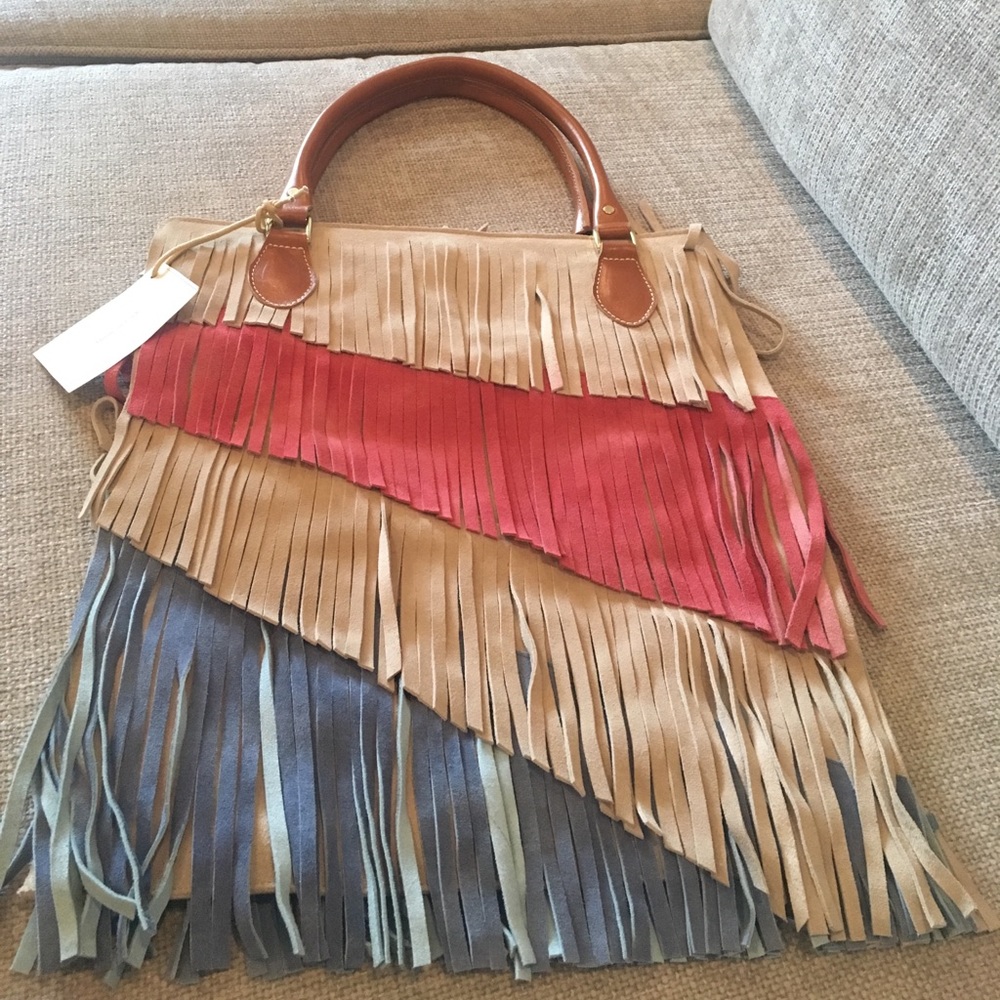🌟🌟FRINGE TOTE J. BIRNBAUM