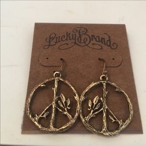 Lucky brand earrings new and never worn