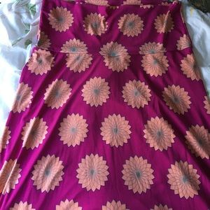 Lularoe L maxi skirt
