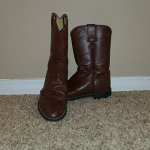 Brown Justin Roper Boots