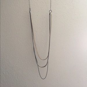 **5 for $15** Tritone mixed metal necklace