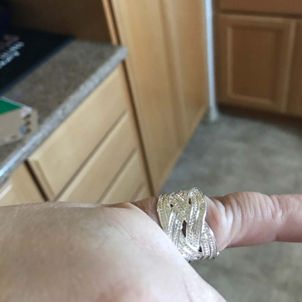 Silver Rope Ring - Picture 2 of 4